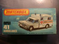 Matchbox News 41 Ambulance von 1978, im Karton Thüringen - Walldorf Vorschau