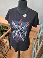 schwarzes Sex Piatols T-Shirt mit rot-weiß-blauem Print Bandshirt Mecklenburg-Vorpommern - Neubrandenburg Vorschau