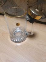 Bierkrug mit klingel 24 Karat vergoldet Niedersachsen - Salzgitter Vorschau