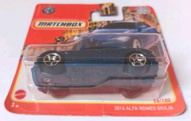 Matchbox 1:64 ©2019 #26 Alfa Romeo Giulia '16 blau-met. HFR89 OVP in Berlin