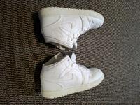 Nike Air Jordan Gr. 6 (Gr.38) weiß hohe Sneaker Bayern - Essenbach Vorschau