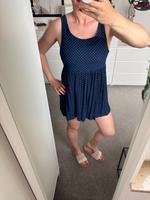 H&M Sommerkleid, blau mit weißen Gr.36 ❤️❤️❤️ Brandenburg - Potsdam Vorschau