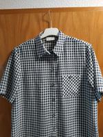 Bluse Gr. 40/42 Erfo Halbarm karriert weiß-blau Baden-Württemberg - Mannheim Vorschau