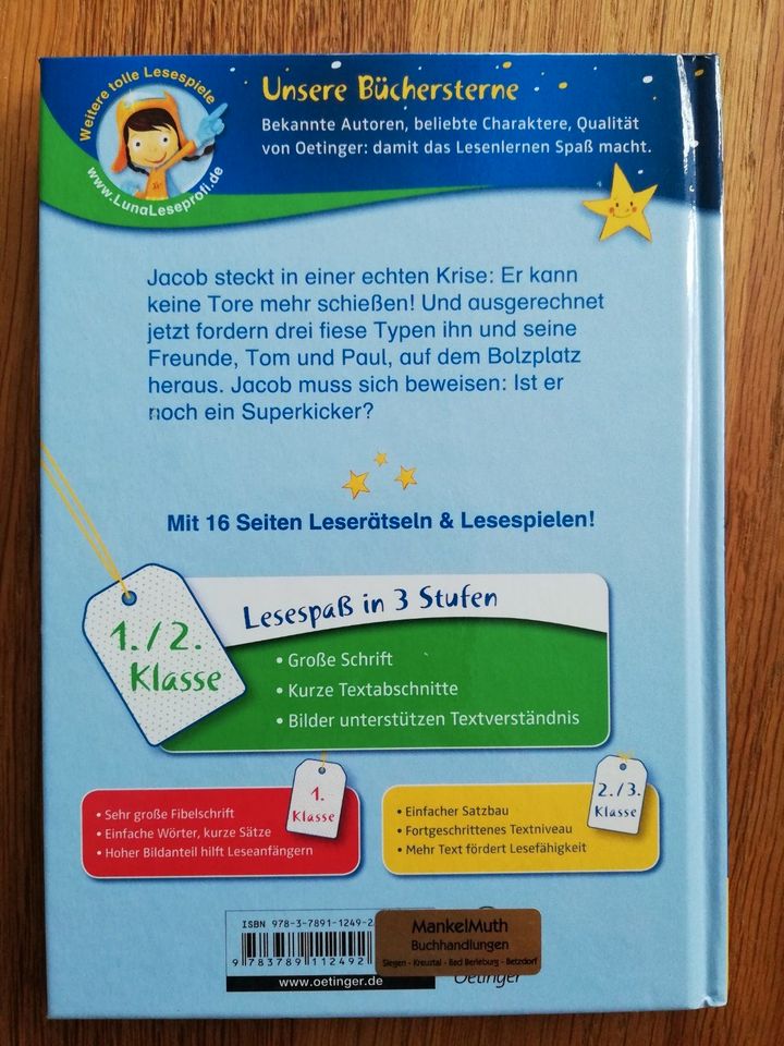 Kinderbuch "Jacob, der Superkicker" Rüdiger Bertram in Wilnsdorf