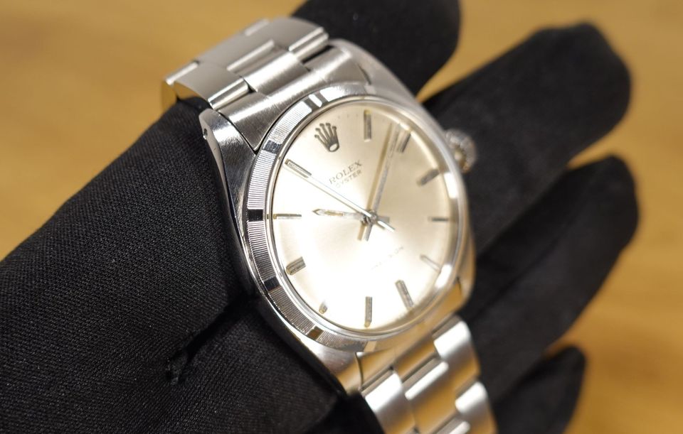 ROLEX 34 mm Oyster Precision Handaufzug Ref. 6427 vintage 1970 St in Gerblinghausen