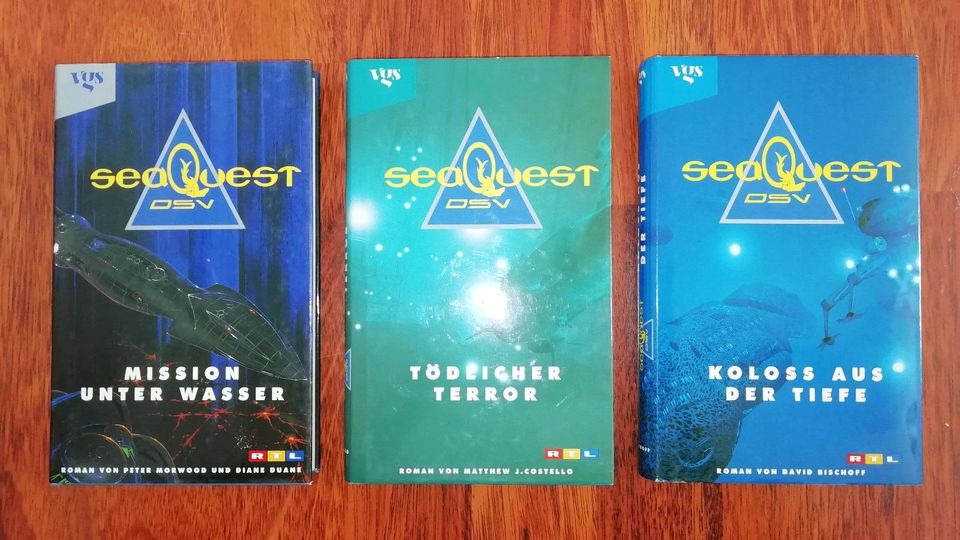 SeaQuest DSV Bücher 3 von 3 Bänden in Neuhaus