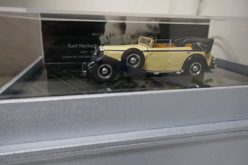 Maybach DS8 Zeppelin 1932 Cabriolet beige/schwarz Minichamps 1:43 in Unterschneidheim