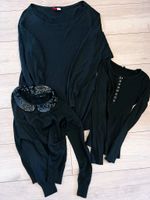 3x Pullover Hemd Shirt Paket schwarz Basic Baumwolle 36 S Damen Nordrhein-Westfalen - Bad Salzuflen Vorschau