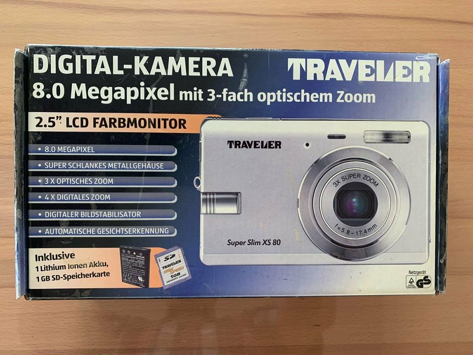 Digital-Kamera Traveller 8.0 Megapixel Foto in Rudersberg