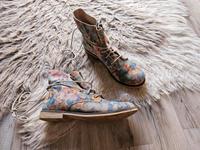 Florale Stiefeletten von S. Oliver Gr. 38 Nordrhein-Westfalen - Wilnsdorf Vorschau