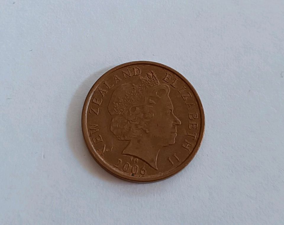 Neuseeland Dollar Münze/ 10 Cent in Dresden