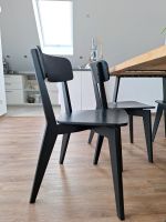 Schwarze IKEA Holzstühle, LISABO Baden-Württemberg - Ehningen Vorschau