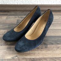 Salamander Wildleder Pumps dunkel-grau blau Gr 38 Absatz 7,5 cm Hessen - Weiterstadt Vorschau