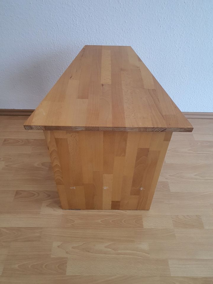 Beistelltisch Buche MASSIVHOLZ für Fernsehsessel oder Couch/ Sofa in Saarwellingen