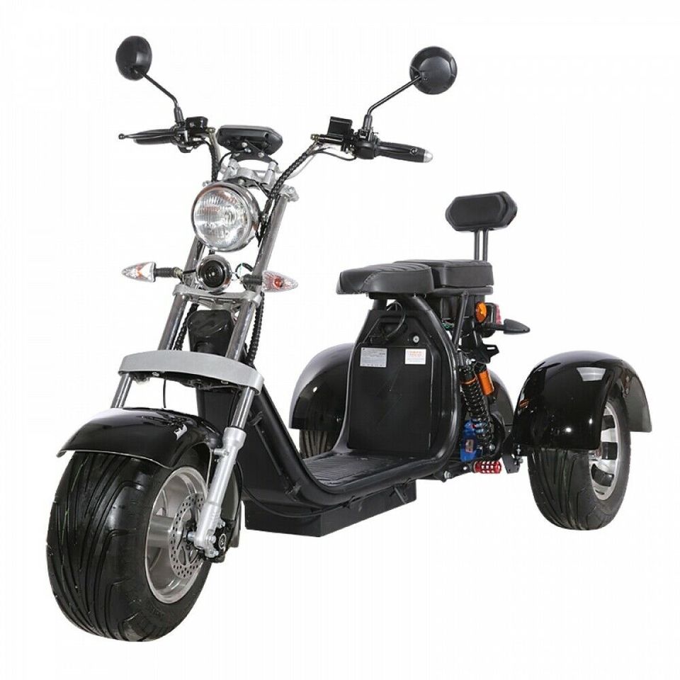 MADAT CP 3 E CHOPPER E SCOOTER EROLLER 40AH 45KM/H DOPPELBATTERIE in Bielefeld