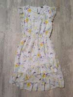 Kleid Gr. 146 / 152 Kurzarm, weiß gelb flieder, Mädchen Bayern - Rödental Vorschau