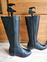 Stiefel Högl 4 37 schwarz Gore-tex ohne Absatz flach Damen Schwerin - Friedrichsthal Vorschau