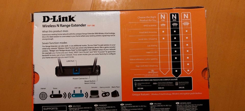 Wlan Acess Point von D-Link Typ DAP-1360 in Scheeßel