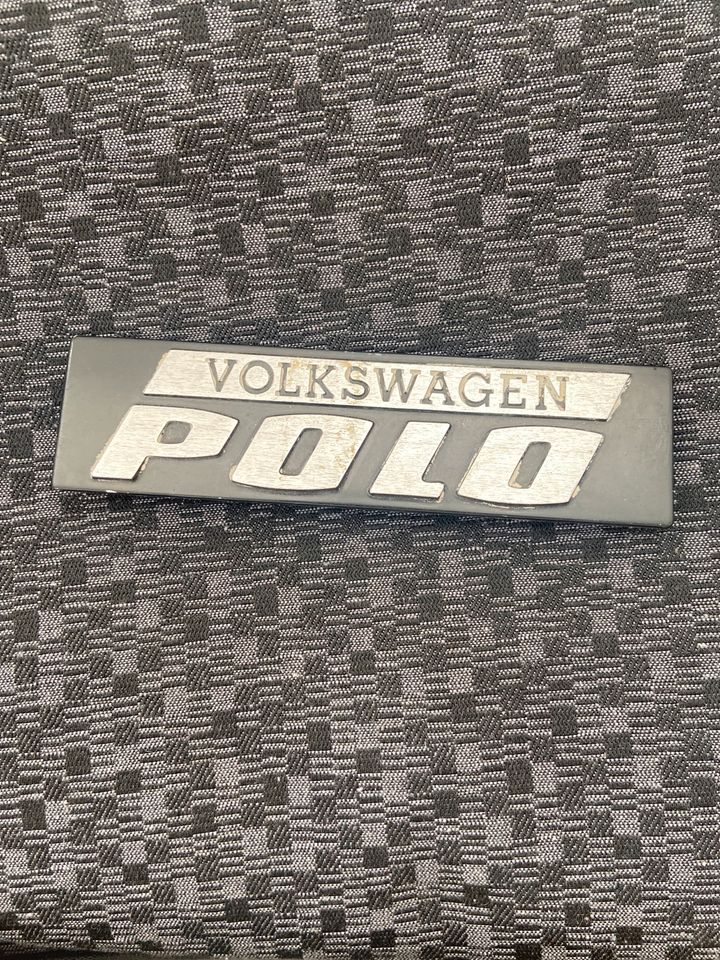 Volkswagen Polo Typenschild in Rheinbach