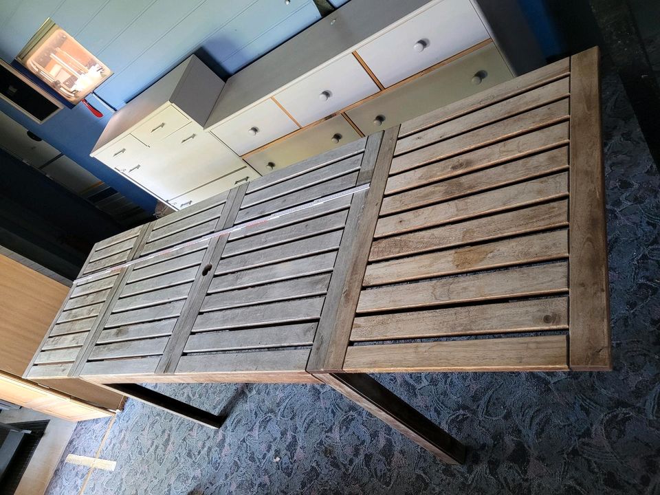 Gartentisch Holztisch IKEA ÄPPLARÖ ausklappbar 2 bis 2,60 m Länge in Iserlohn
