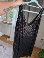 Kleid schwarz Pailletten Gr. XL Nordrhein-Westfalen - Lage Vorschau