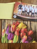 Schneide-/ Frühstücks-Brettchen Glas Blumen Fußball Saarland - Tholey Vorschau