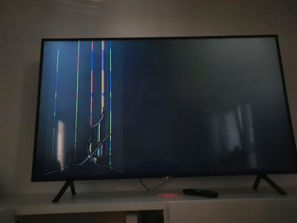 Samsung TV 55 Zoll mit Display schaden in Stuttgart