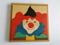 Holzpuzzle/ Puzzle/ Holzspielzeug/ Fasching/ Clown/ Didaktik Hessen - Seligenstadt Vorschau