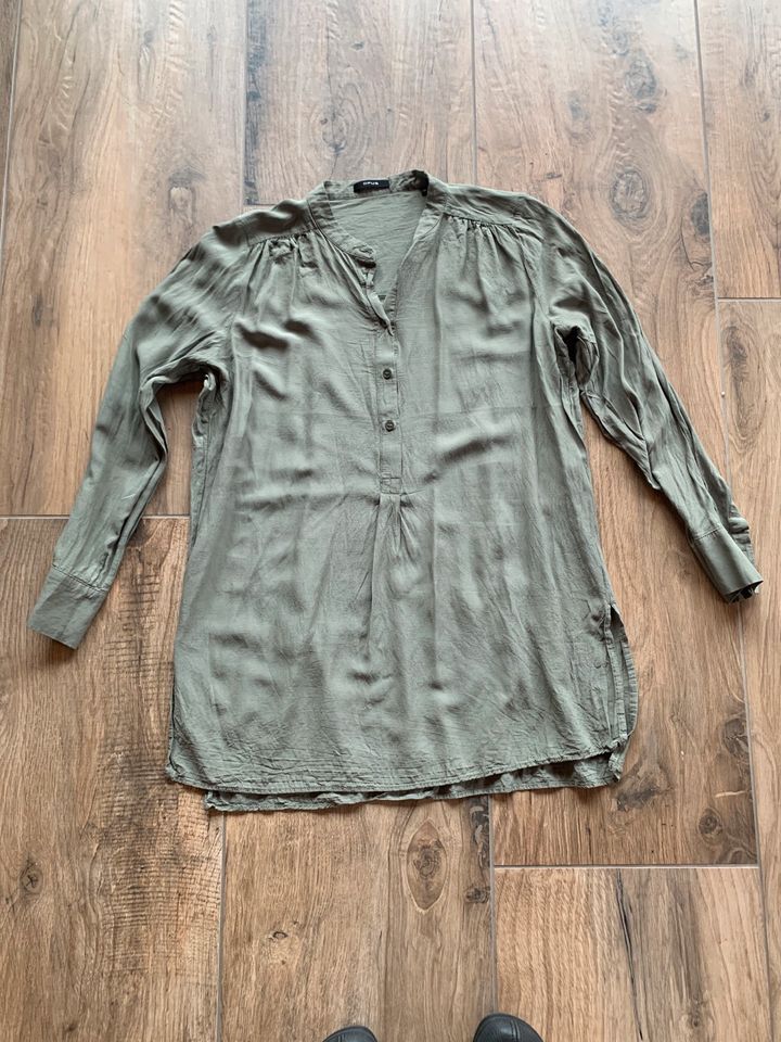 OPUS Bluse Khaki wie NEU Longbluse M 36 Damen in Neustadt