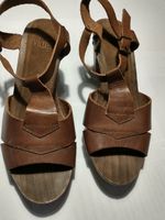 Vialis Spanische Sandalen Leder und Holz Größe 37 Nordrhein-Westfalen - Ruppichteroth Vorschau