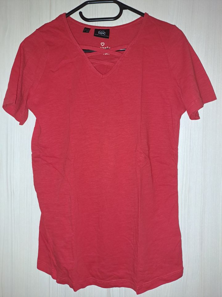 rotes Umstands T-Shirt, bpc-collection M in Sehlem