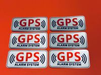6x GPS Alarm System Aufkleber Auto Boot Motorrad Wohnwagen Roller Berlin - Treptow Vorschau