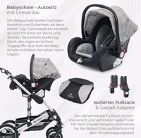 Kinderwagen »3 in 1 Babyschale, Buggy, Jogger Hessen - Schenklengsfeld Vorschau