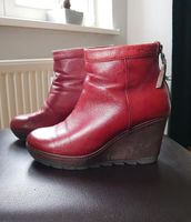 Rote Keilabsatz-Stiefel Stiefeletten von Tamaris Dresden - Gruna Vorschau
