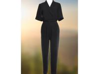 NEU H&M Jumpsuit Overall Einteiler lang elegant kurze Ärmel black Baden-Württemberg - Freiburg im Breisgau Vorschau
