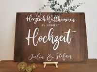 Willkommenstafel Hochzeit / Hochzeitsdeko /Hochzeitstafel Bayern - Egling Vorschau