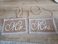 Mr. und Mrs. aus Jute für Hochzeit Nordrhein-Westfalen - Recklinghausen Vorschau