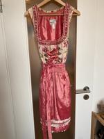 Dirndl mit Rosenmuster und rosa Schürze Bayern - Gilching Vorschau