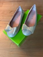 UNISA Ballerina Leder Gr. 37 beige/gold neuwertig Bremen - Borgfeld Vorschau