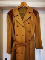 Vintage Damenmantel Trenchcoat 38/40, mit ‚Kunstwlldleder‘‼️ Nordrhein-Westfalen - Rheine Vorschau