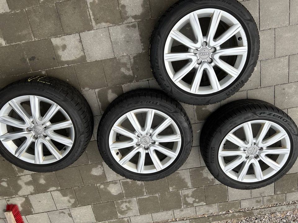 Original Audi a6 c7 Felgen Winterreifen in Baar-Ebenhausen