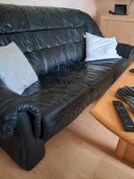 Sofa  Leder  3er  2er  Sessel Niedersachsen - Saterland Vorschau