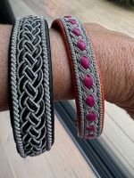 Saami Armband ( Leder , geflochten ) Hessen - Eltville Vorschau