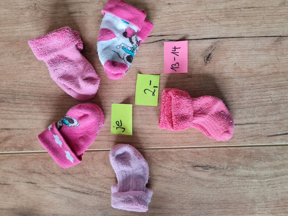 Baby Socken, Sticksocken, Baby Schuhe in Obing