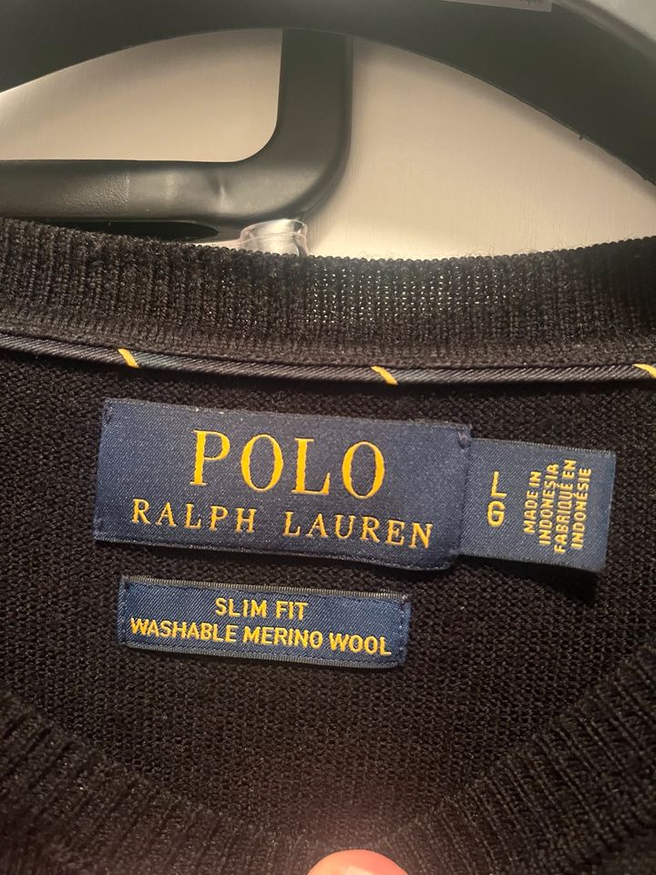 Ralph Lauren Pullover Merino Wolle Slim Fit   Gr.L  BiTTE lesen in Rosenheim
