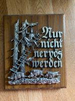 Silber Schrift Deko Schild Bayern - Freising Vorschau