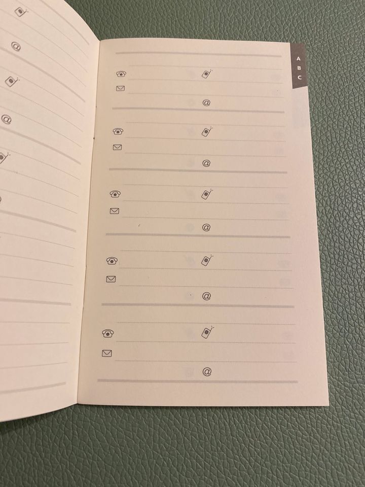 Paperblanks Adressen Heft für Kalender in Flomborn