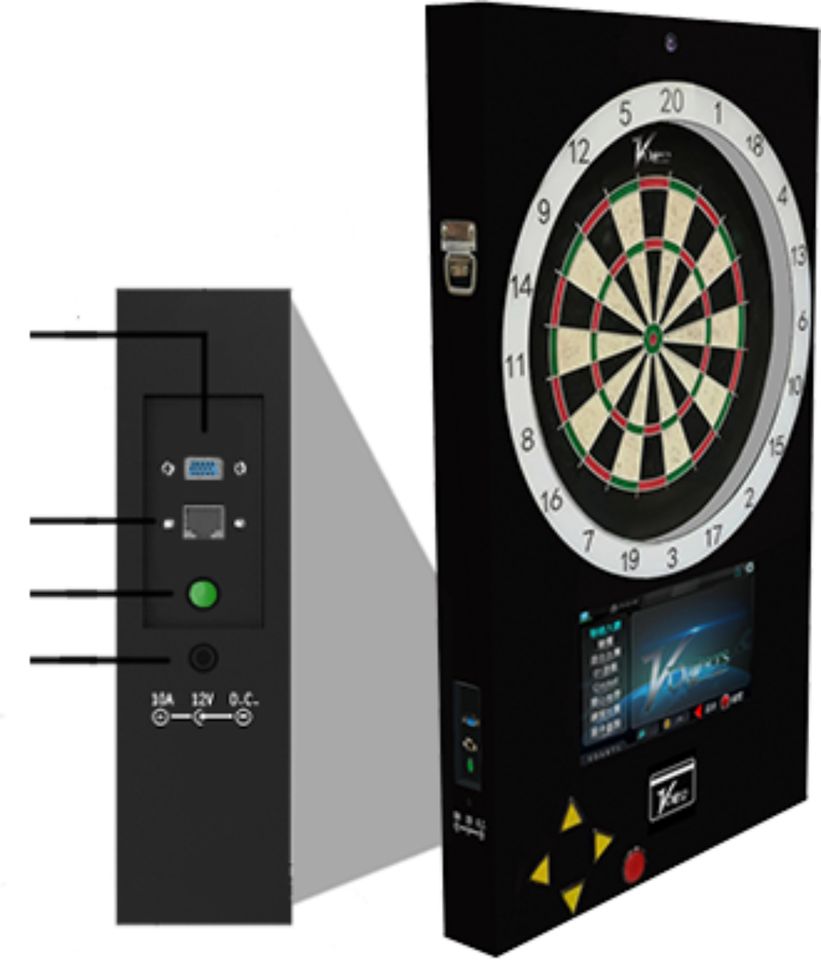 Vdarts Steel Dart Wanddartautomat - Vdarts Mini Plus in Diepenau