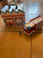 Tragbare Feuerwehrgarage mit Feuerwehr und Feierwehrmann Sachsen - Mittelbach Vorschau