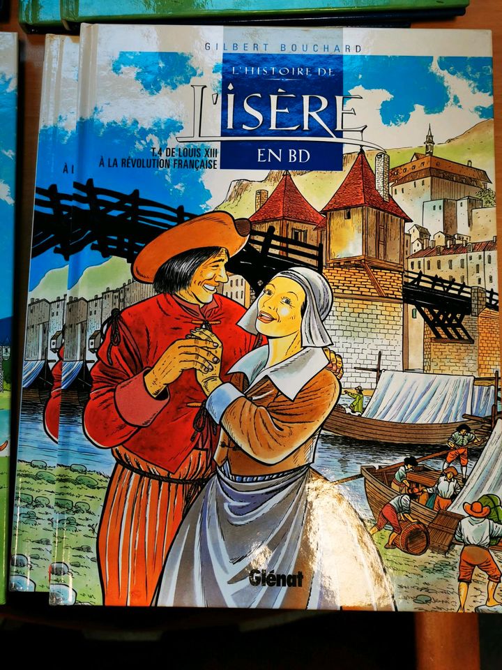 L'histoire de L'isère en bd - französische Comics in Rödinghausen